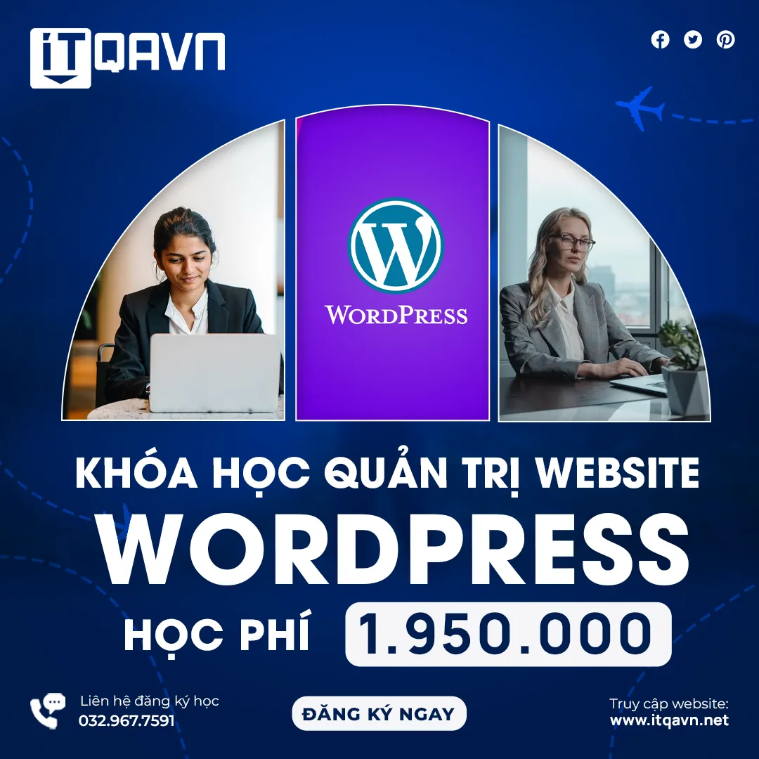 Khóa Học Quản Trị Website ITQAVN