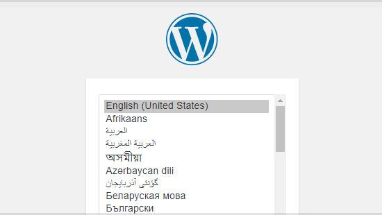 Chọn ngôn ngữ trang web WordPress của bạn 