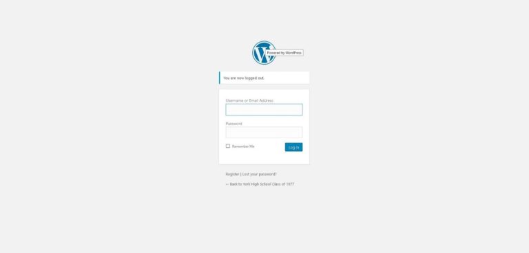 Cách đăng nhập Wordpress website