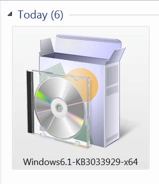 Bản cập nhật bảo mật Windows6.1-KB3033929 cho Windows 7