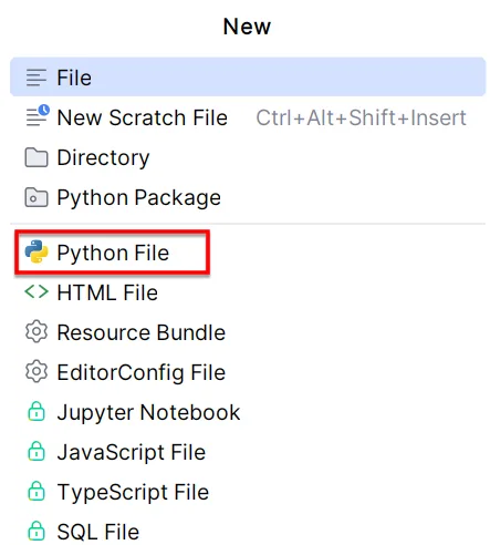 Bạn Chọn Python File