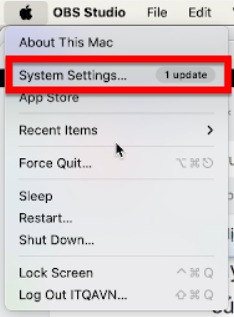 Bạn Chọn Vào System Settings Trên Máy Tính Macbook