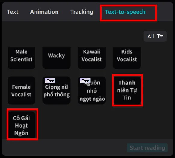 Bạn Chọn Vào Text To Speech, Chọn Loại Giọng Nói Mà Bạn Muốn