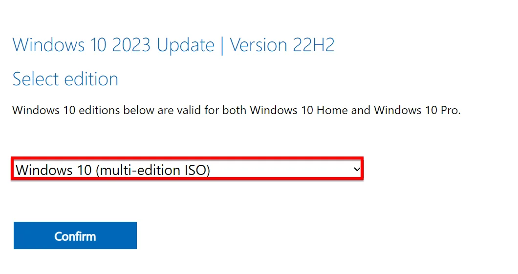 Bạn Chọn Vào Windows 10 Sau đó Nhấn Confirm để Xác Nhận