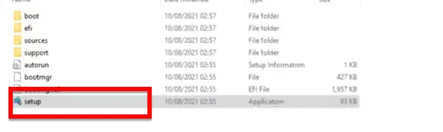 Bạn Chọn Vào File Setup.exe để Mở Chương Trình Cài đặt Nâng Cấp Lên