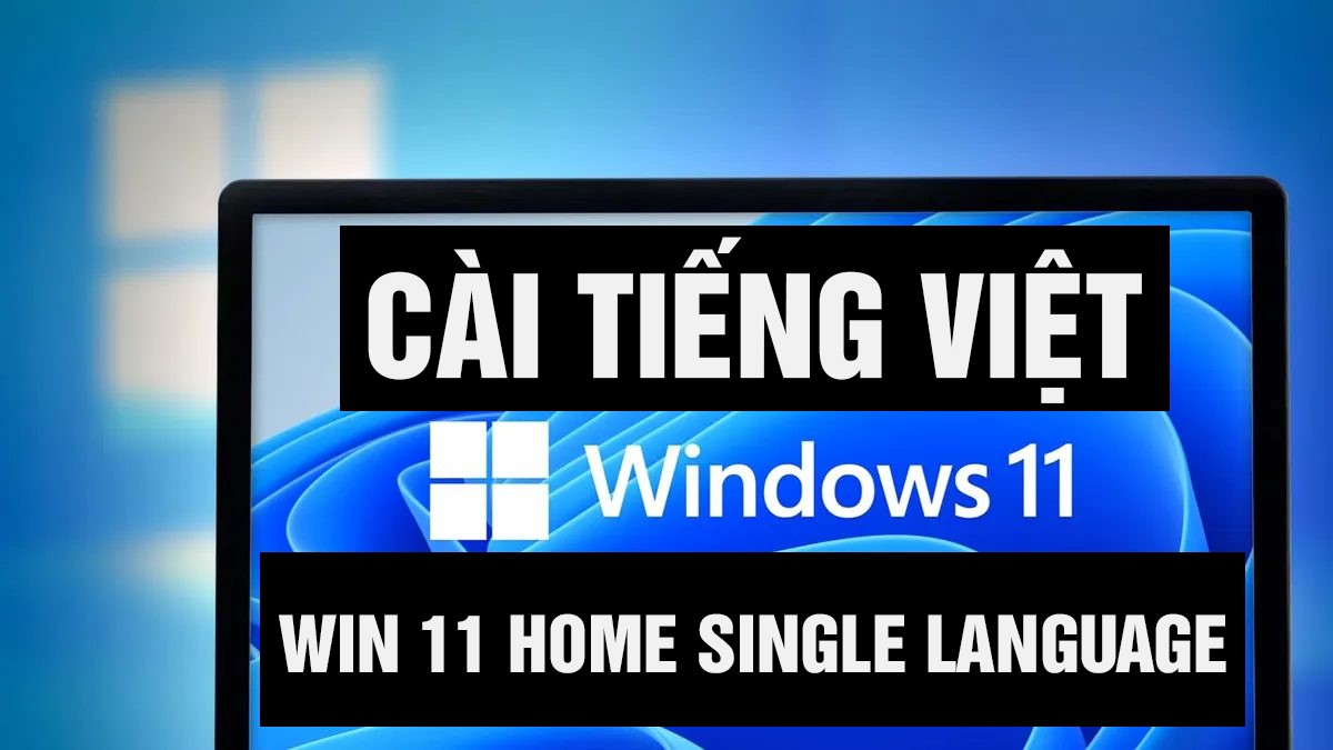 Cài Tiếng Việt Cho Win 11 Home Single Language