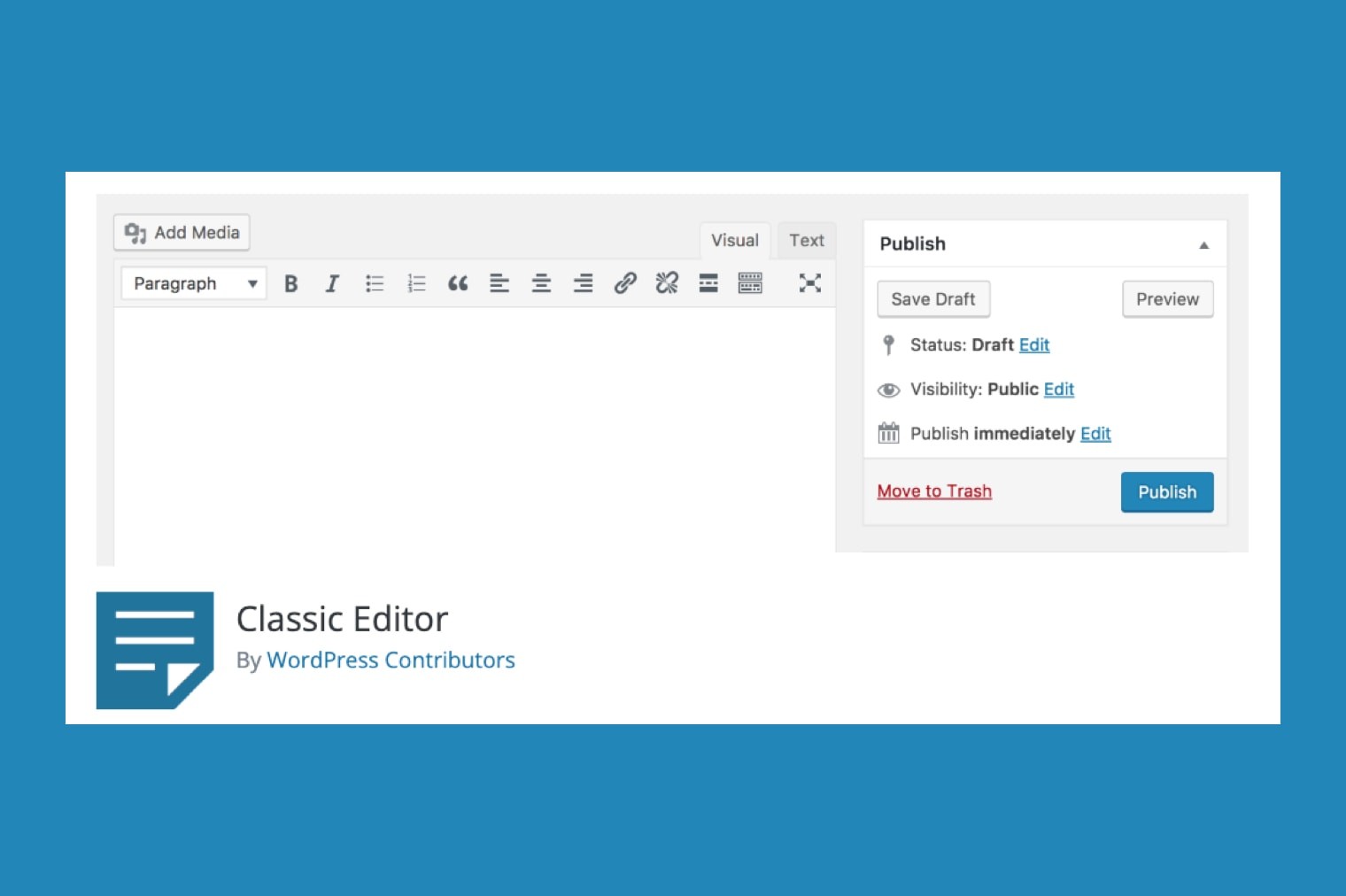 Đăng bài viết trên WordPress sử dụng giao diện Classic Editor