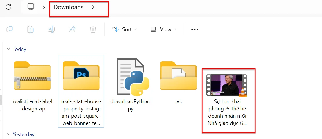 Download Video Youtube Bằng Python Thành Công