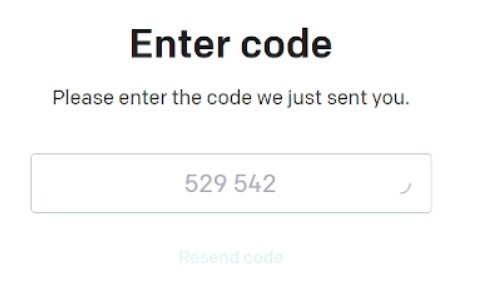 Nhập mã code vào khung